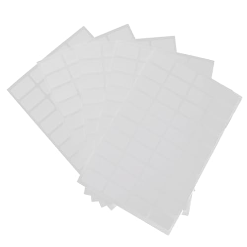 SOIMISS 50 Blatt Selbstklebende Blanko Etiketten Beschreibbare Aufkleber für Beschriftung Klassifizierung und Dekoration Vielseitig Verwendbar für Büro Schule und Haushalt Praktische für von SOIMISS