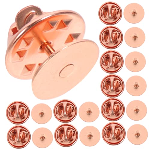 SOIMISS 50 Sätze Brosche Zubehör mit Kupplungsrückseite Nadel Schmetterling Verriegelung namensetiketten namenstag basteln bastelset Multifunktionsstift Broschenhalter Kupfer Rose Gold SOIMISS 50 Sätze Brosche Zubehör mit Kupplungsrückseite Nadel Schmetterling Verriegelung namensetiketten namenstag basteln bastelset Multifunktionsstift Broschenhalter Kupfer Rose Gold von SOIMISS