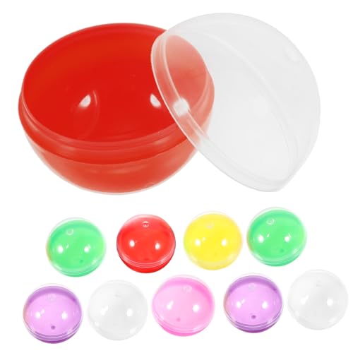 SOIMISS 50 Stück Gasschale Kaugummi Leere Bälle Partygeschenke Goodie Bags Füllkapseln Befüllbare Bälle Leere Kapseln Bälle Drehspielzeug Bälle Runde Kapseln Aus Kunststoff SOIMISS 50 Stück Gasschale Kaugummi Leere Bälle Partygeschenke Goodie Bags Füllkapseln Befüllbare Bälle Leere Kapseln Bälle Drehspielzeug Bälle Runde Kapseln Aus Kunststoff von SOIMISS