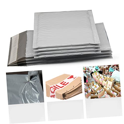 SOIMISS 50 Stück Graue Selbstklebende Versandtaschen für Zerbrechliche Gegenstände Polsterverpackung für Commerce und von SOIMISS