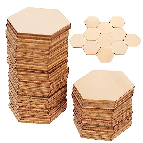 SOIMISS 50 Stück Hexagonale Holzchip -Dekorationen Hochzeit Ornamente schmucklos rustikal de pour Buche für decoratiuni craciun bastelideen hölzernes Sechseck handwerkliches Produkt Bambus SOIMISS 50 Stück Hexagonale Holzchip -Dekorationen Hochzeit Ornamente schmucklos rustikal de pour Buche für decoratiuni craciun bastelideen hölzernes Sechseck handwerkliches Produkt Bambus von SOIMISS
