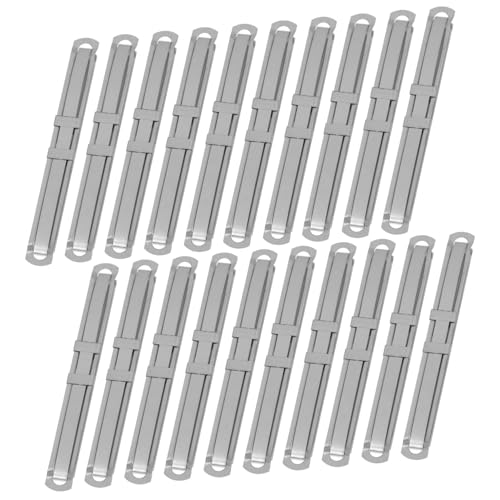 SOIMISS 50 Stück Metall Doppelloch Ordnerklammern Robuste Aktenordner Bindespangen für Büro Platzsparend Glatte Oberfläche Einfach zu Handhaben Professionelle Dokumentenbindung SOIMISS 50 Stück Metall Doppelloch Ordnerklammern Robuste Aktenordner Bindespangen für Büro Platzsparend Glatte Oberfläche Einfach zu Handhaben Professionelle Dokumentenbindung von SOIMISS