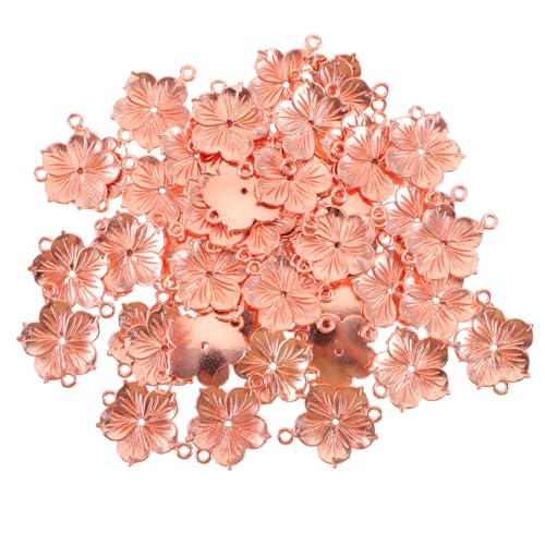 SOIMISS 50 Stück Retro Blumen Schmuckverbinder in Roségold Langlebige DIY Anhänger für Armband Halskette und Ohrring Schmuckherstellung Sichere Metallcharms mit Glatten Kanten SOIMISS 50 Stück Retro Blumen Schmuckverbinder in Roségold Langlebige DIY Anhänger für Armband Halskette und Ohrring Schmuckherstellung Sichere Metallcharms mit Glatten Kanten von SOIMISS