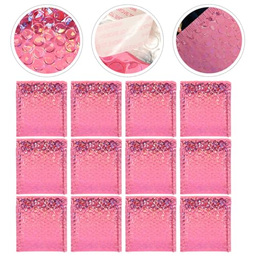 SOIMISS 50 Stück Schützende Luftpolster Versandtaschen Stoßdämpfende Rosa Polstertaschen für Kleinen Versandhandel Dicke Reißfeste Verpackungstaschen für Sicheren Transport und Versand SOIMISS 50 Stück Schützende Luftpolster Versandtaschen Stoßdämpfende Rosa Polstertaschen für Kleinen Versandhandel Dicke Reißfeste Verpackungstaschen für Sicheren Transport und Versand von SOIMISS