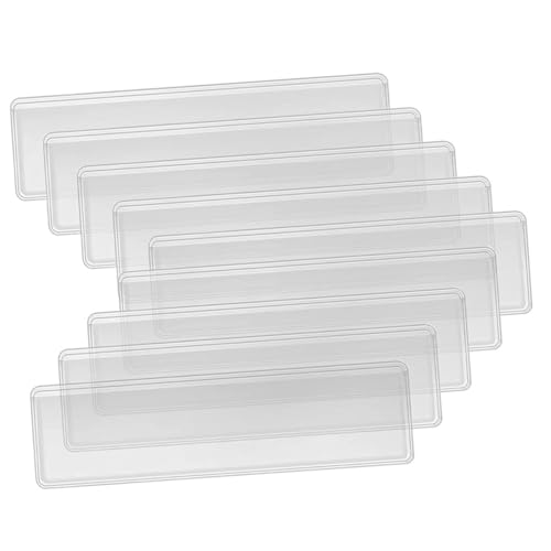 SOIMISS 50 Stück Selbstklebende Transparente Kartenhalter Praktische Einstecktaschen für Visitenkarten und Etiketten Wiederverwendbar Klebt Sicher Ordnern Whiteboards Ablagen für Büro und SOIMISS 50 Stück Selbstklebende Transparente Kartenhalter Praktische Einstecktaschen für Visitenkarten und Etiketten Wiederverwendbar Klebt Sicher Ordnern Whiteboards Ablagen für Büro und von SOIMISS