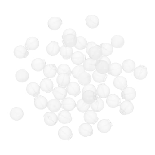 SOIMISS 50 Stück Silikon Ohrringstopper Transparente Ohrstopper für DIY Schmuckherstellung Sichere Ohrstecker Verschlüsse Hautfreundlich und Vielseitig Einsetzbar von SOIMISS