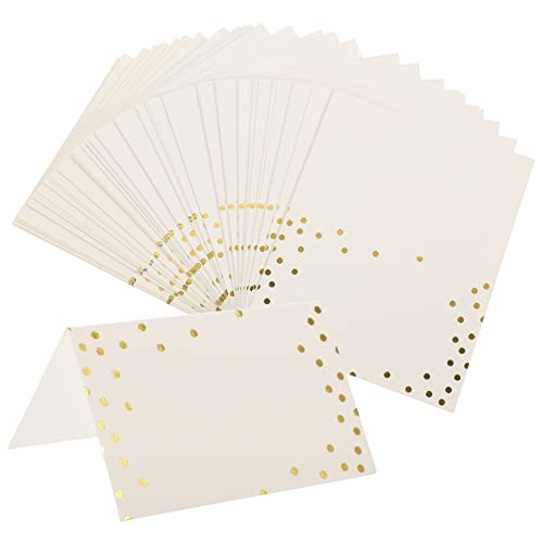 SOIMISS 50 Stück Sitzplatzkarte hochzeitskarte wedding card hochzeitdeko hochzeitstischdeko hochzeitsdeko Party Essenskarten für Buffettisch Namenszeltkarten Platzkarten aus Papier Golden SOIMISS 50 Stück Sitzplatzkarte hochzeitskarte wedding card hochzeitdeko hochzeitstischdeko hochzeitsdeko Party Essenskarten für Buffettisch Namenszeltkarten Platzkarten aus Papier Golden von SOIMISS