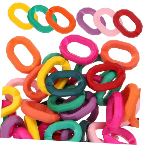 SOIMISS 50 Stück Teiliges Acryl verbindungsringe Transparent Farbverlauf Offene Schnellverbinder Für DIY Handtaschenketten Brillenketten Schmuck Zubehör Robust Wiederverwendbar SOIMISS 50 Stück Teiliges Acryl verbindungsringe Transparent Farbverlauf Offene Schnellverbinder Für DIY Handtaschenketten Brillenketten Schmuck Zubehör Robust Wiederverwendbar von SOIMISS