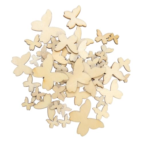 SOIMISS 50 Stück Teiliges Holzornamente Schmetterling Mix Natürliche Holzscheiben Bastelverzierung DIY Handwerksdekoration Umweltfreundlich SOIMISS 50 Stück Teiliges Holzornamente Schmetterling Mix Natürliche Holzscheiben Bastelverzierung DIY Handwerksdekoration Umweltfreundlich von SOIMISS