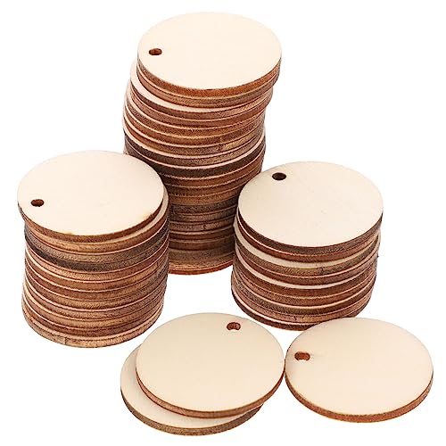 SOIMISS 50 Stück Unfertige Holzscheiben für Diy Bastelprojekte Dekoration Scrapbooking und Geschenketiketten und Vielseitig Einsetzbar SOIMISS 50 Stück Unfertige Holzscheiben für Diy Bastelprojekte Dekoration Scrapbooking und Geschenketiketten und Vielseitig Einsetzbar von SOIMISS