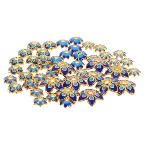 SOIMISS 50 Stück Vintage Metallblüten Verschlüsse für Diy Armbänder und Ohrringe Schmuck Bastelbedarf SOIMISS 50 Stück Vintage Metallblüten Verschlüsse für Diy Armbänder und Ohrringe Schmuck Bastelbedarf von SOIMISS