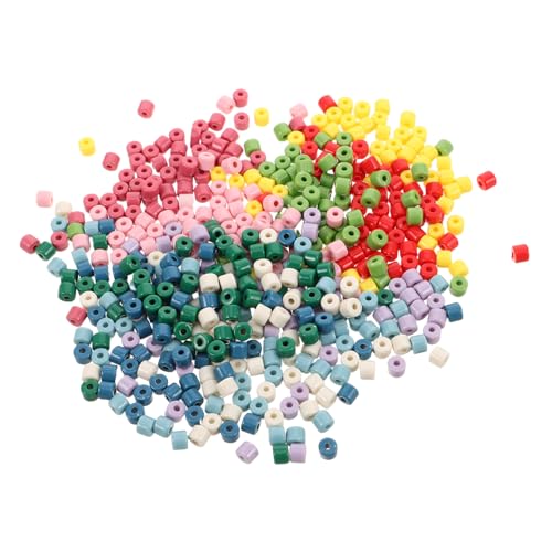 SOIMISS 500 Stück Bunte Zylindrische Perlen für Diy Armbänder und Ohrringe Schmuckherstellung Zubehör Vielseitige Farboptionen SOIMISS 500 Stück Bunte Zylindrische Perlen für Diy Armbänder und Ohrringe Schmuckherstellung Zubehör Vielseitige Farboptionen von SOIMISS