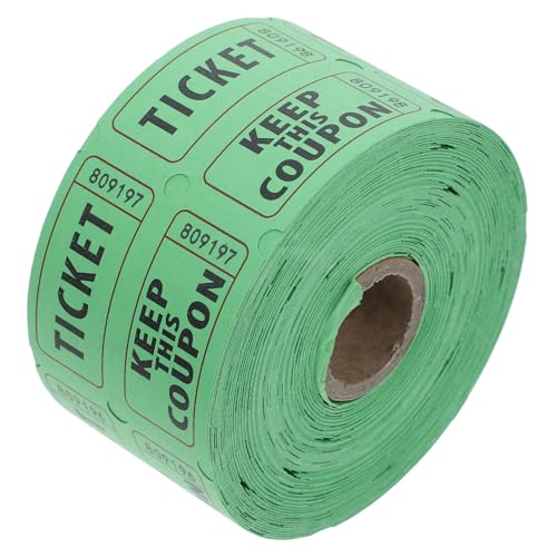 SOIMISS 500 Stück Doppelroll Lose für Verlosungen und Fundraising Events Konzerte Partys und Klassenbelohnungen Mit Nummerierten Tickets und Platz für Kontaktdaten SOIMISS 500 Stück Doppelroll Lose für Verlosungen und Fundraising Events Konzerte Partys und Klassenbelohnungen Mit Nummerierten Tickets und Platz für Kontaktdaten von SOIMISS