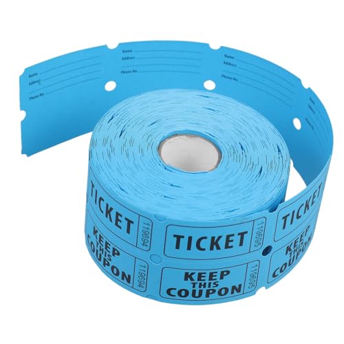 SOIMISS 500 Stück Raffle Tickets Doppelrollen für Veranstaltungen Partys und Fundraising Fortlaufend Nummeriert für Gewinnspiele Konzerte und Feiertagsfeiern SOIMISS 500 Stück Raffle Tickets Doppelrollen für Veranstaltungen Partys und Fundraising Fortlaufend Nummeriert für Gewinnspiele Konzerte und Feiertagsfeiern von SOIMISS