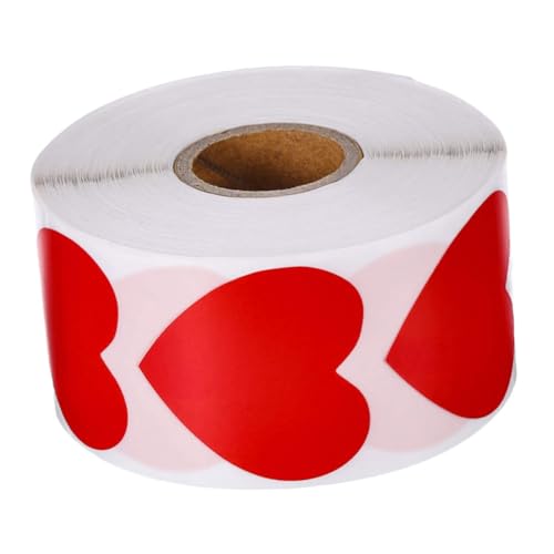 SOIMISS 500 Stück Selbstklebende Herzaufkleber Rote Valentinstag Deko Sticker für Umschläge Karten Scrapbooking Vielseitig Einsetzbar für Party Hochzeit Geschenkverpackung SOIMISS 500 Stück Selbstklebende Herzaufkleber Rote Valentinstag Deko Sticker für Umschläge Karten Scrapbooking Vielseitig Einsetzbar für Party Hochzeit Geschenkverpackung von SOIMISS
