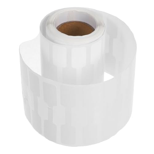 SOIMISS 500 Stück Selbstklebende Leere Etiketten für Ringe und Armbänder Langlebige Preisschilder für Schmuckgeschäft Weiß SOIMISS 500 Stück Selbstklebende Leere Etiketten für Ringe und Armbänder Langlebige Preisschilder für Schmuckgeschäft Weiß von SOIMISS