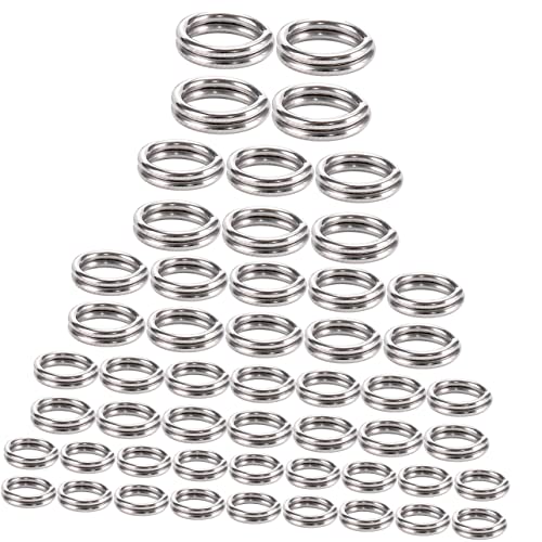 SOIMISS 500 Stück Sprengringe aus Rostfreiem Metall Kleine Offene Biegeringe für Schmuckherstellung und Reparatur für Halsketten Armbänder DIY Bastelarbeiten und Angelzubehör SOIMISS 500 Stück Sprengringe aus Rostfreiem Metall Kleine Offene Biegeringe für Schmuckherstellung und Reparatur für Halsketten Armbänder DIY Bastelarbeiten und Angelzubehör von SOIMISS