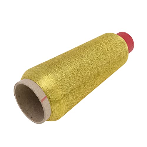 SOIMISS 5000 Nähgarn Metallisches Stickgarn Spule Nähmaschinengarn Floss Stitching Goldfaden Glänzendes DIY Garn Für Nähmaschinen Stickgarn Draht Golden SOIMISS 5000 Nähgarn Metallisches Stickgarn Spule Nähmaschinengarn Floss Stitching Goldfaden Glänzendes DIY Garn Für Nähmaschinen Stickgarn Draht Golden von SOIMISS