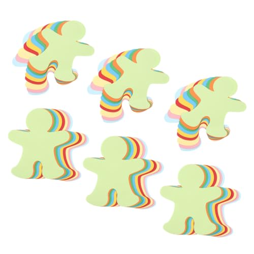 SOIMISS 54 Stück Teiliges Bunte Papier Ausschnitte Kinderform Dekorative Wanddeko für Klassenraum Kreative Papierausschnitte für Scrapbooking Fenster und Partydekoration SOIMISS 54 Stück Teiliges Bunte Papier Ausschnitte Kinderform Dekorative Wanddeko für Klassenraum Kreative Papierausschnitte für Scrapbooking Fenster und Partydekoration von SOIMISS