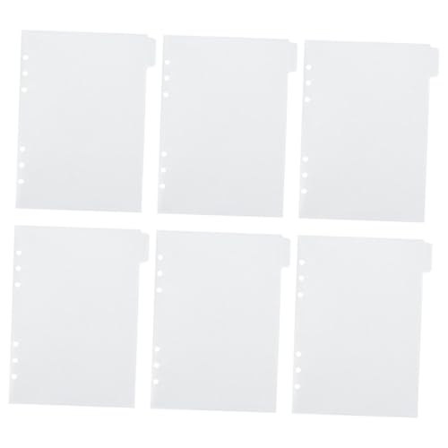 SOIMISS 6 Blätter Lose Budget Tasche Teiliges Transparent Matte PP Binder Einlagen Vielseitig für Quittungen Karten Finanzen Organisieren Wiederverwendbar SOIMISS 6 Blätter Lose Budget Tasche Teiliges Transparent Matte PP Binder Einlagen Vielseitig für Quittungen Karten Finanzen Organisieren Wiederverwendbar von SOIMISS