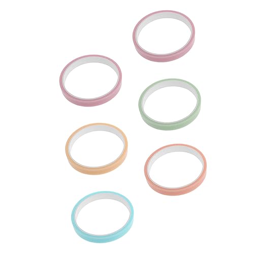 SOIMISS 6 Rollen Farbiges Klebeband mit Sticky Balls Buntes Dekorationsband zum Entspannen Langlebiges Originelles Klebeband für Schule Basteln und DIY Farbenfrohe Haftstarke Dekobänder SOIMISS 6 Rollen Farbiges Klebeband mit Sticky Balls Buntes Dekorationsband zum Entspannen Langlebiges Originelles Klebeband für Schule Basteln und DIY Farbenfrohe Haftstarke Dekobänder von SOIMISS