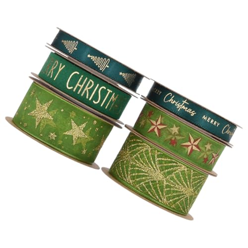 SOIMISS 6 Rollen Grüne Glitzerschleifenband Vielseitiges Dekorationsband für Blumensträuße Geschenkverpackung Kuchen und Haaraccessoires Langlebig Tragbar für Feiertage und Hochzeiten SOIMISS 6 Rollen Grüne Glitzerschleifenband Vielseitiges Dekorationsband für Blumensträuße Geschenkverpackung Kuchen und Haaraccessoires Langlebig Tragbar für Feiertage und Hochzeiten von SOIMISS