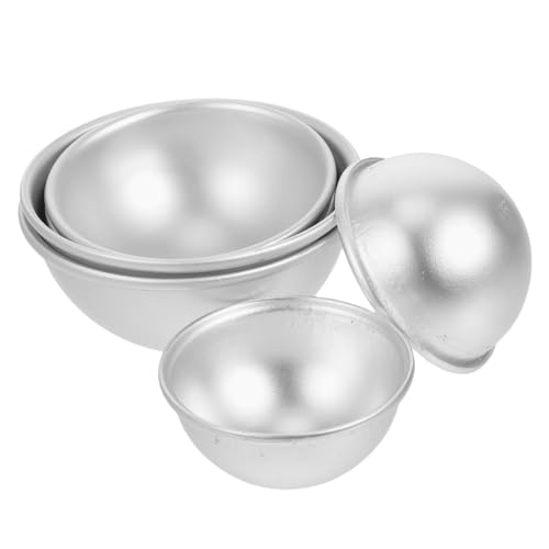 SOIMISS 6 Stück DIY Badebombenform Aluminiumlegierung Kugelform Robust Langlebig für Hausgemachte Badesalze und Seifen Handgefertigte Badekugel Herstellung Vielseitige Seifenherstellung SOIMISS 6 Stück DIY Badebombenform Aluminiumlegierung Kugelform Robust Langlebig für Hausgemachte Badesalze und Seifen Handgefertigte Badekugel Herstellung Vielseitige Seifenherstellung von SOIMISS
