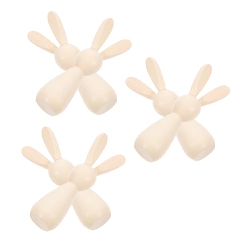 SOIMISS 6 Stück Hasenspielzeug in Holzfarbe Peg-Puppe-Kaninchen leer Hase-Kaninchen-Puppe rustikal Anpassen holzfiguren holzspielzeug Puppen zum manuellen Malen DIY-Graffiti-Puppen Khaki SOIMISS 6 Stück Hasenspielzeug in Holzfarbe Peg-Puppe-Kaninchen leer Hase-Kaninchen-Puppe rustikal Anpassen holzfiguren holzspielzeug Puppen zum manuellen Malen DIY-Graffiti-Puppen Khaki von SOIMISS