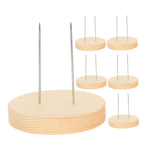 SOIMISS 6 Stück Holzsockel Teile Styling Figur Puppenständer Gehäkelter Ständer Puppenanzeige Holzständer Zum Ausstellen Puppenbasis Beige Hölzern SOIMISS 6 Stück Holzsockel Teile Styling Figur Puppenständer Gehäkelter Ständer Puppenanzeige Holzständer Zum Ausstellen Puppenbasis Beige Hölzern von SOIMISS