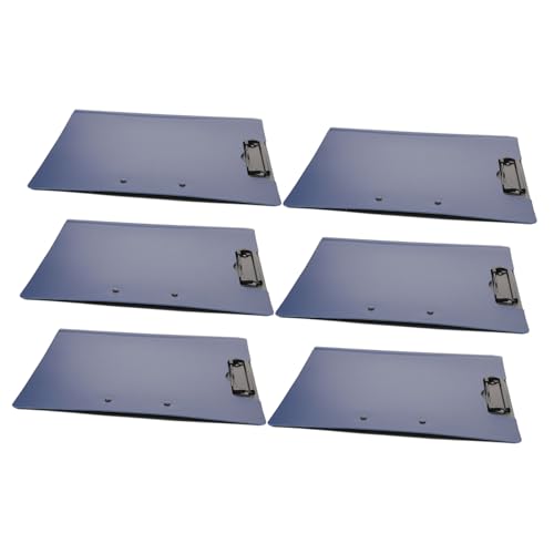 SOIMISS 6 Stück Multifunktionales Klemmbrett Teilig Dokumentenhalter mit Sicherem Doppelclip Horizontale und Schreibmodi für Besprechungen Büro und Pflegebereich SOIMISS 6 Stück Multifunktionales Klemmbrett Teilig Dokumentenhalter mit Sicherem Doppelclip Horizontale und Schreibmodi für Besprechungen Büro und Pflegebereich von SOIMISS
