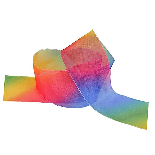 SOIMISS 6 Stück Teiliges Chiffonband Breit Regenbogen Farbverlauf Gedrucktes DIY Band für Haarbänder Kleidung und Festdeko Sanftes Langlebiges Material Vielseitig für Bastelprojekte und SOIMISS 6 Stück Teiliges Chiffonband Breit Regenbogen Farbverlauf Gedrucktes DIY Band für Haarbänder Kleidung und Festdeko Sanftes Langlebiges Material Vielseitig für Bastelprojekte und von SOIMISS