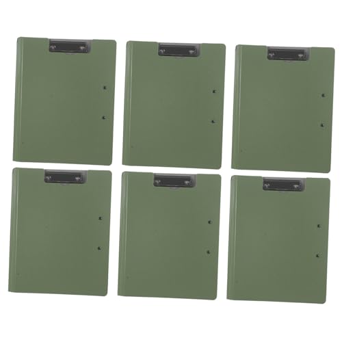 SOIMISS 6 Stück Teiliges Faltbares Klemmbrett mit Doppelseitiger Metallklammer Vielseitiger Dokumentenhalter für Horizontalen und Vertikalen Schreibmodus für Pflege Büro und Meetings SOIMISS 6 Stück Teiliges Faltbares Klemmbrett mit Doppelseitiger Metallklammer Vielseitiger Dokumentenhalter für Horizontalen und Vertikalen Schreibmodus für Pflege Büro und Meetings von SOIMISS