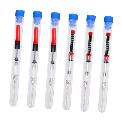 SOIMISS 6 Stück Teiliges Füllfederhalter Tintenabsorber mit Ergonomischem Design Wiederverwendbar und Installieren Langlebiger Ink Auxiliary Absorber für Kostensparendes Nachfüllen SOIMISS 6 Stück Teiliges Füllfederhalter Tintenabsorber mit Ergonomischem Design Wiederverwendbar und Installieren Langlebiger Ink Auxiliary Absorber für Kostensparendes Nachfüllen von SOIMISS