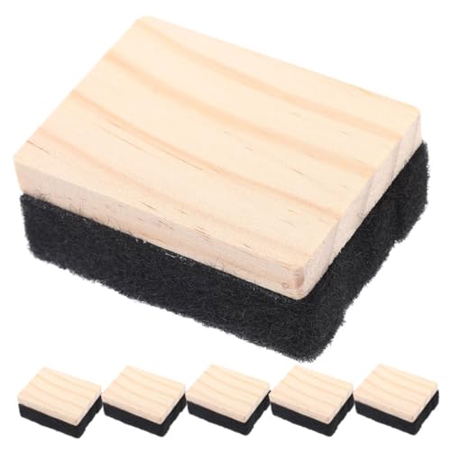 SOIMISS 6 Stück Teiliges Holz Tafelwischer mit Filz Wiederverwendbar Platzsparend für Schule Büro Klassenzimmer Schonend für Kreidetafeln Geeignet für Lehrer Schüler und Eltern SOIMISS 6 Stück Teiliges Holz Tafelwischer mit Filz Wiederverwendbar Platzsparend für Schule Büro Klassenzimmer Schonend für Kreidetafeln Geeignet für Lehrer Schüler und Eltern von SOIMISS