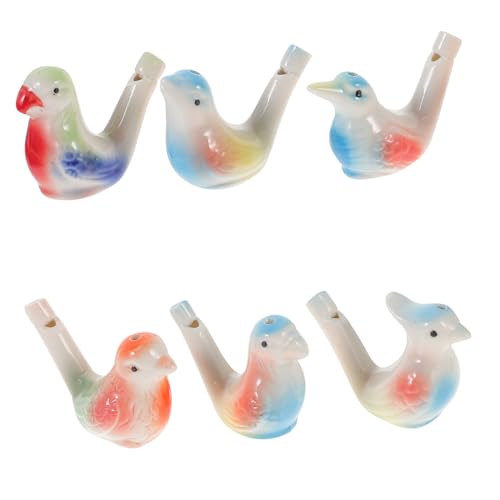SOIMISS 6 Stück Teiliges Keramik Wasservogel Pfeifen Lustige Vogelspielzeuge mit Klarem Vielseitig Deko Geeignet als Geburtstags SOIMISS 6 Stück Teiliges Keramik Wasservogel Pfeifen Lustige Vogelspielzeuge mit Klarem Vielseitig Deko Geeignet als Geburtstags von SOIMISS
