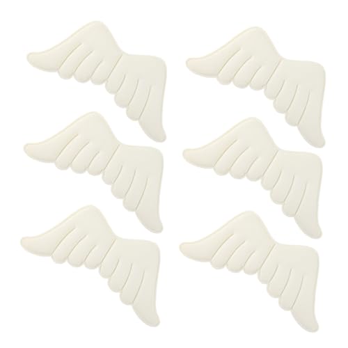 SOIMISS 6 Stück Teiliges Weiße Engelsflügel Aufnäher zum Aufbügeln Bestickte DIY Applikationen für Kleidung Langlebige Stoffflicken zum Reparieren und Verzieren von Hemden Jacken Jeans SOIMISS 6 Stück Teiliges Weiße Engelsflügel Aufnäher zum Aufbügeln Bestickte DIY Applikationen für Kleidung Langlebige Stoffflicken zum Reparieren und Verzieren von Hemden Jacken Jeans von SOIMISS