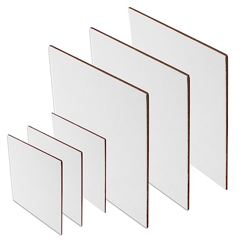 SOIMISS 6 Stücke Boards für Ölgemälde Leere Maltafel Künstlerleinwand Robuste Malunterlage für Kreative Projekte Malzubehör für Künstler von SOIMISS