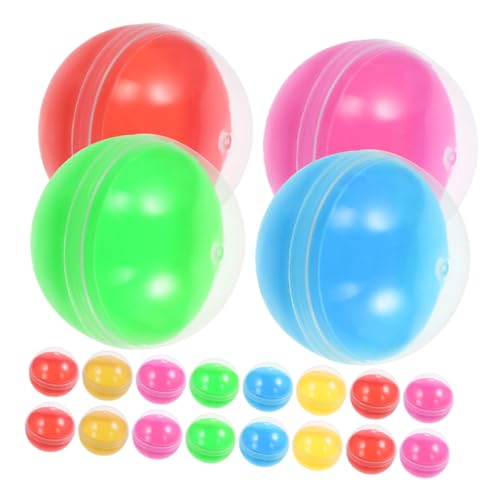 SOIMISS 60 Stück Bunte Halbtransparente Automatenkapseln aus Kunststoff Leere Befüllbare Runde Bälle für Verkaufsautomaten Spielzeugpreise Partygeschenke und Kinderbelohnungen SOIMISS 60 Stück Bunte Halbtransparente Automatenkapseln aus Kunststoff Leere Befüllbare Runde Bälle für Verkaufsautomaten Spielzeugpreise Partygeschenke und Kinderbelohnungen von SOIMISS