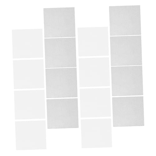 SOIMISS 60 Stück Masken Augen Mesh Atmungsaktiv Netzstoff für DIY Maskenherstellung Cosplay Tierkostüm Zubehör Langlebig Bequem Schnittfest von SOIMISS