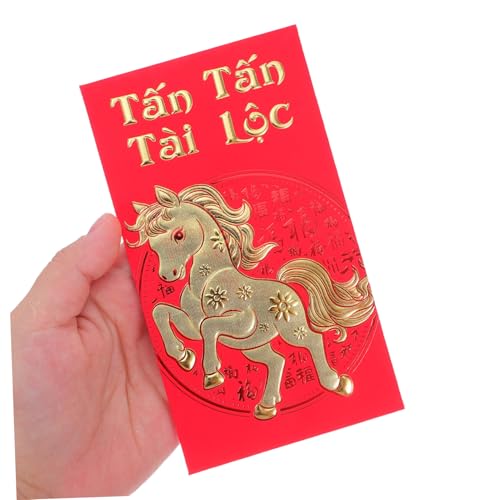 SOIMISS 60 Stück Rote Umschläge für das Frühjahrsfest des des Pferdes Chinesische rote Umschläge Chinesische Geldumschläge Neujahrsumschläge Papier SOIMISS 60 Stück Rote Umschläge für das Frühjahrsfest des des Pferdes Chinesische rote Umschläge Chinesische Geldumschläge Neujahrsumschläge Papier von SOIMISS