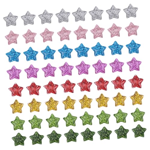SOIMISS 60 Stück Teiliges Bunte Glitzernde Sternperlen Flach Rückseite DIY Schmuckherstellung Bastelperlen für Armbänder und Dekorationen mit Fünfzackigem Design SOIMISS 60 Stück Teiliges Bunte Glitzernde Sternperlen Flach Rückseite DIY Schmuckherstellung Bastelperlen für Armbänder und Dekorationen mit Fünfzackigem Design von SOIMISS