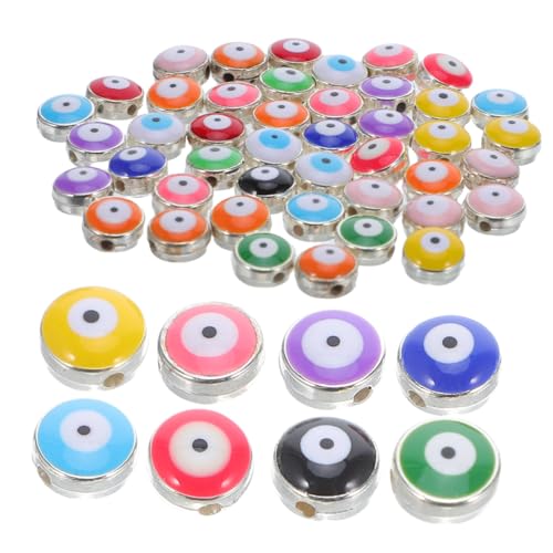 SOIMISS 60 Stück Teiliges Evil Eye Schmuckanhänger aus Resin Flache Ovale Perlen Verschleißfest Vielseitig für Armbänder Halsketten Ohrringe Schlüsselanhänger Diy Schmuckherstellung SOIMISS 60 Stück Teiliges Evil Eye Schmuckanhänger aus Resin Flache Ovale Perlen Verschleißfest Vielseitig für Armbänder Halsketten Ohrringe Schlüsselanhänger Diy Schmuckherstellung von SOIMISS