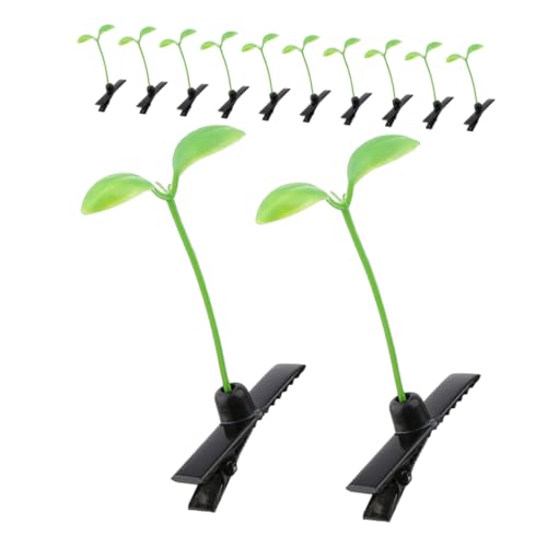 SOIMISS 60 Stück Teiliges Mini Haarspangen Sprout Clips aus Sicherem Niedliche Haarschmuck Accessoires für Mädchen Stabile Lustige Deko für Party Hochzeit und Alltag von SOIMISS