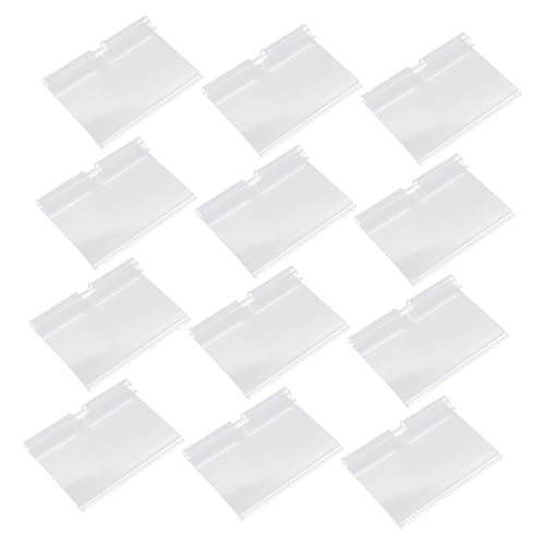SOIMISS 60 Stück Teiliges Transparentes Preisschild aus Langlebigem Klarer Regal Preisschildhalter für Supermarkt Einfache Installation Abnehmbar für Verkaufsanzeigen und Preisangaben SOIMISS 60 Stück Teiliges Transparentes Preisschild aus Langlebigem Klarer Regal Preisschildhalter für Supermarkt Einfache Installation Abnehmbar für Verkaufsanzeigen und Preisangaben von SOIMISS