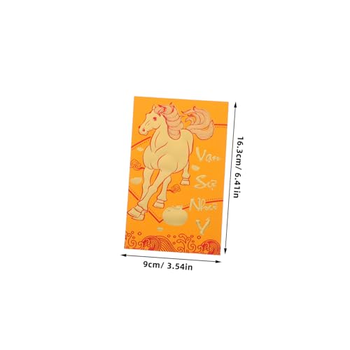 SOIMISS 60 Stück Vietnamesische Rote Umschläge Pferdejahr Goldene Lunar Year Money Envelopes Hong Bao Lucky Money für Frühlingsfest Traditionell und Praktisch SOIMISS 60 Stück Vietnamesische Rote Umschläge Pferdejahr Goldene Lunar Year Money Envelopes Hong Bao Lucky Money für Frühlingsfest Traditionell und Praktisch von SOIMISS