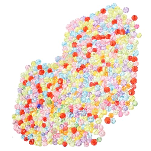 SOIMISS 600 Stück Teiliges Acryl Perlen Bunt Facettiert Langlebige Schmuckperlen zum Basteln von Armbändern Halsketten Vielseitige DIY Spacer Perlen für Kreative Handarbeiten SOIMISS 600 Stück Teiliges Acryl Perlen Bunt Facettiert Langlebige Schmuckperlen zum Basteln von Armbändern Halsketten Vielseitige DIY Spacer Perlen für Kreative Handarbeiten von SOIMISS