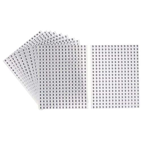 SOIMISS 6000 Stück Zahlenaufkleber Geburtstag Gold runde Aufkleber Haushalt klebeetiketten büroorganisation Das Postfach Briefkasten Aufkleber mit Hausnummern Nummernaufkleber Papier Weiß SOIMISS 6000 Stück Zahlenaufkleber Geburtstag Gold runde Aufkleber Haushalt klebeetiketten büroorganisation Das Postfach Briefkasten Aufkleber mit Hausnummern Nummernaufkleber Papier Weiß von SOIMISS