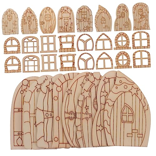 SOIMISS 64 Stück Holzmärchentüren Und Fensterdekoration Unbemaltes Feen -themen -mini -tür Feenhafte Wohnkultur Unfertige Feentür Mini-feenhaus-accessoires Unvollendete Messe Tür Hölzern SOIMISS 64 Stück Holzmärchentüren Und Fensterdekoration Unbemaltes Feen -themen -mini -tür Feenhafte Wohnkultur Unfertige Feentür Mini-feenhaus-accessoires Unvollendete Messe Tür Hölzern von SOIMISS