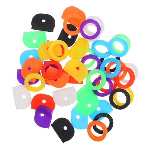 SOIMISS 64 Stück Teiliges Elastische Silikon Schlüsselkappen in Verschiedenen Farben zur Einfachen Schlüsselidentifikation Flexible Wiederverwendbare Schlüsselabdeckungen für SOIMISS 64 Stück Teiliges Elastische Silikon Schlüsselkappen in Verschiedenen Farben zur Einfachen Schlüsselidentifikation Flexible Wiederverwendbare Schlüsselabdeckungen für von SOIMISS