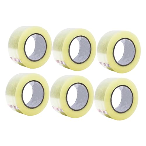 SOIMISS 6Rollen Transparentes Klebeband Starkes Verpackungsband für Kartonversiegelung und Expressversand für DIY Box Pakete und Tägliche Anwendungen SOIMISS 6Rollen Transparentes Klebeband Starkes Verpackungsband für Kartonversiegelung und Expressversand für DIY Box Pakete und Tägliche Anwendungen von SOIMISS
